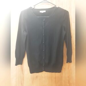 GUC! New York & Co. Black Cardigan. Size M.